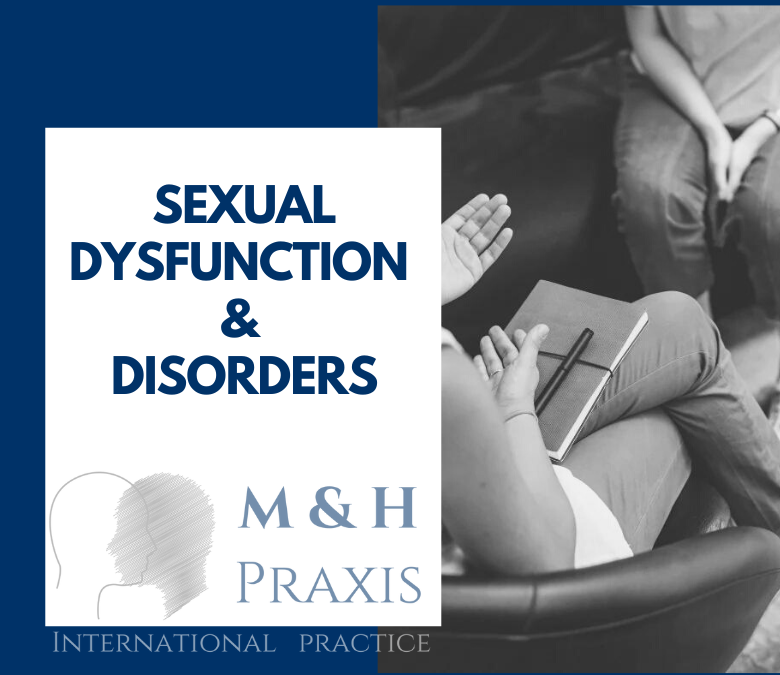 Sexual dysfunction includes any difficulty experienced in the sexual activities or responses cycle including desire/arousal (sensation)/orgasm phases.
